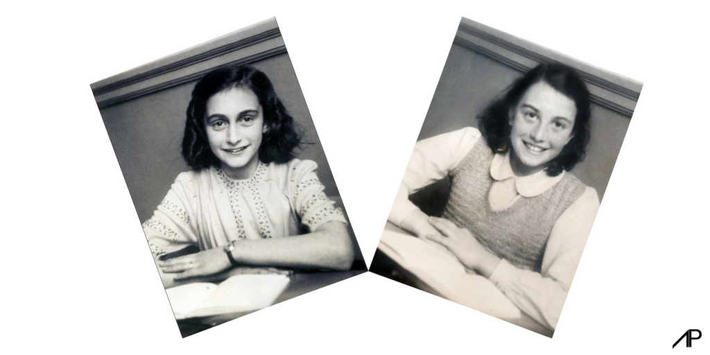 Anne-frank-and-nanette-blitz-konig-holocaust-survivors