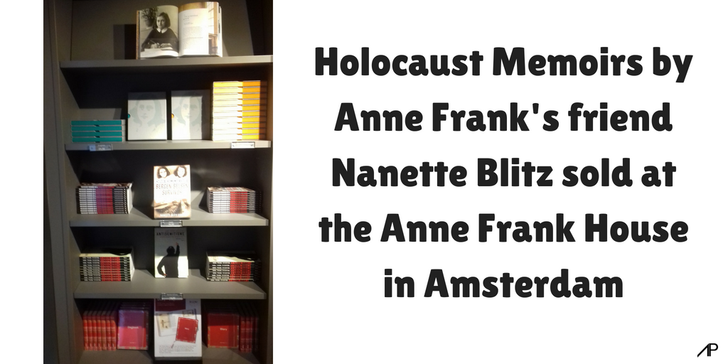 Holocaust-memoirs-by-anne-franks-friend-nanette-blitz-sold-at-anne-frank-house-amsterdam